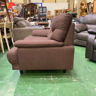 【値引き済】NITORI ファブリックソファ 2人掛け　キャッツ3 DBR 幅143cm]2人用布張りソファ(キャッツ3-セレクト) 【配送員設置】 【5年