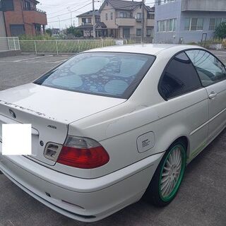 価格高騰中　BMW３１８CI　希少左ハンドルの5速マニュアルローサス　アルミ　マフラー部品取り？交換可の画像