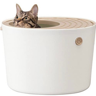 上から猫トイレプチ(スコップ付き)の画像