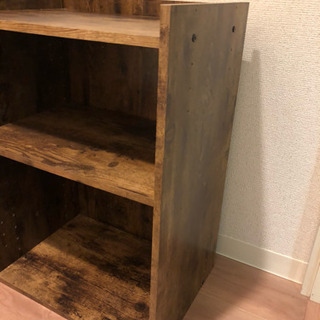 【取引決定しました】ニトリ カラーボックス Nカラボ 2段(ミドルブラウン) の画像