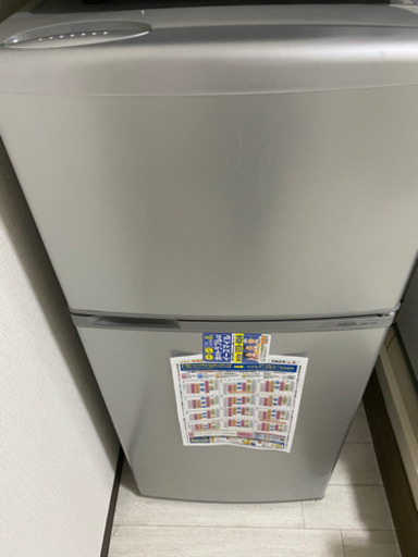 冷蔵庫(2ドア　109L)　洗濯機(5.5kg)