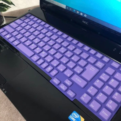 激安 マウス&キーボードカバー付きNEC ノートPC