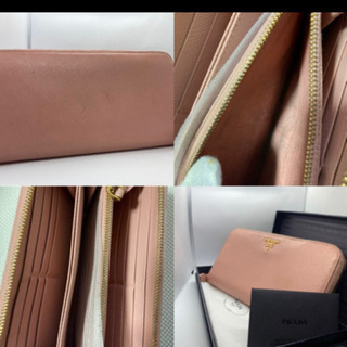 【保存箱一式付属！】PRADA プラダ サフィアーノ長財布の画像