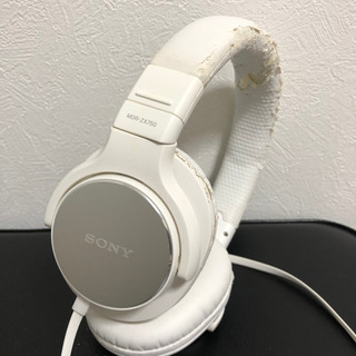 SONY ヘッドフォン ボロボロですが音は良好
