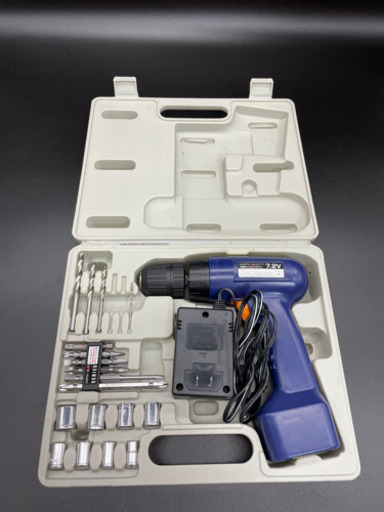 C-75  22PCS 充電式ドリルドライバー  7.2v アースマン　EARTHMAN