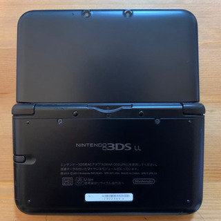 【美品】3DS LL ブラック+ドラクエ11+ゼルダ2+充電器の画像