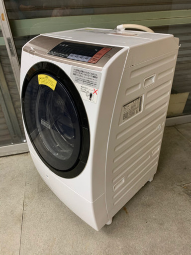 日立 ドラム式洗濯乾燥機 BD-SG100CL ホワイト  大阪府配達込み