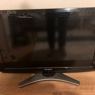 テレビ　シャープ　26インチの画像