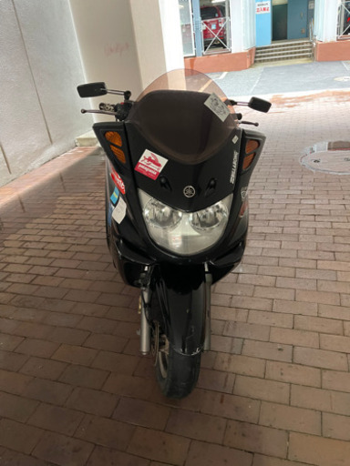 【YAMAHAマジェスティーc】SG03J 大人カスタム　黒