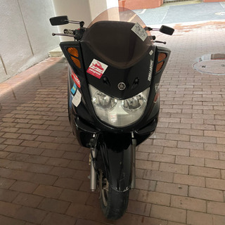 【YAMAHAマジェスティーc】SG03J 大人カスタム　黒　