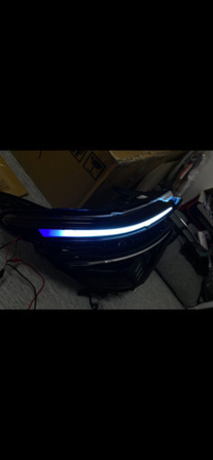 80後期 煌 加工ヘッドライト左右 ヴォクシー