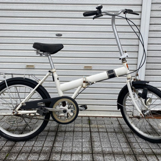 【折りたたみ自転車】20インチ　チェーン新品❗️若林自転車　唐崎...
