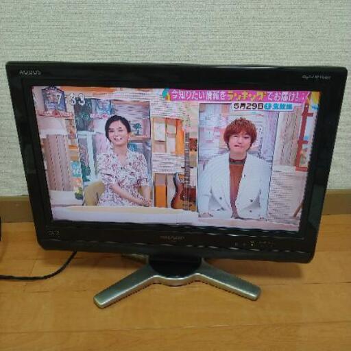 シャンプー　AQUOS　20型テレビ