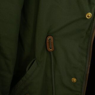 6/16まで限定【超美品★一回しか着たことのない】モッズコート★外側にも内側にも2つポケットがあるの画像