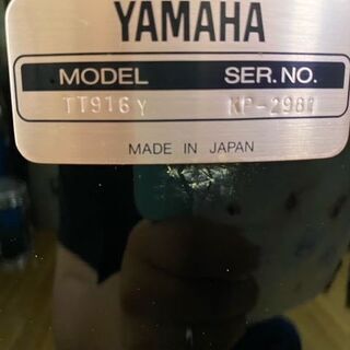 YAMAHA ヤマハ　ドラム　TT916Y（16×14）未使用　送料込み4万円　超美品（新品同様）YD-9000（1990年代）TOMTOM　タムタム　　の画像