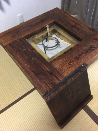 囲炉裏テーブル 80cm✖️80cm IRORI TABLE