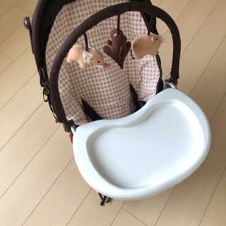 KATOJI ママコラボバウンサー　(ブラウンチェック)の画像