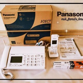 期間限定セール❗◼️FAX機能付き電話 + 子機付き◼️新品FA...