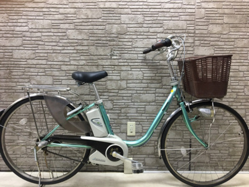 決算SALE 東京23区配達無料　大容量12Ah　新基準　Panasonic パナソニック ビビ 電動自転車 中古自転車26