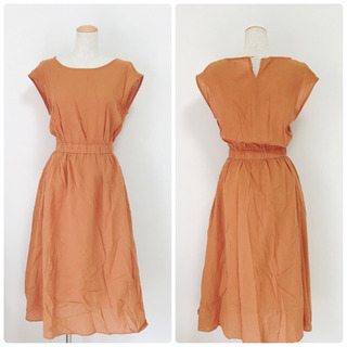 【定価  4,950円】☆新品☆レイカズン  難あり　楊柳ノースリワンピースの画像