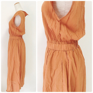 【定価  4,950円】☆新品☆レイカズン  難あり　楊柳ノースリワンピースの画像