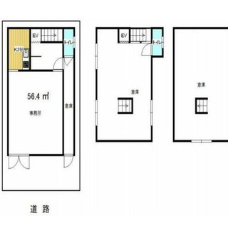 ★貸店舗・事務所★河内天美駅１０分　３階建１４１．１３㎡　重飲食...
