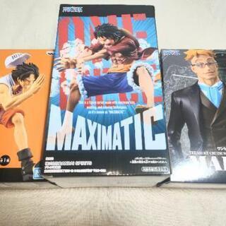 ワンピース　エース　ルフィ　マルコ　フィギュア　3　セット