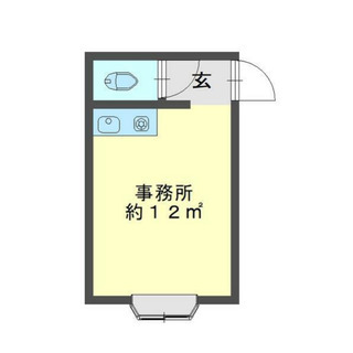 ★貸店舗・事務所★堺東駅８分　２階部分１２㎡　トイレ・流し台有　...