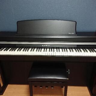 KAWAI 電子ピアノ 木製鍵盤 CA63 黒 カワイ 電子ピアノCA63