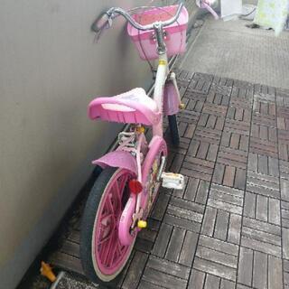 プリンセスシャイニー子供用自転車16インチの画像