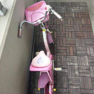 プリンセスシャイニー子供用自転車16インチの画像