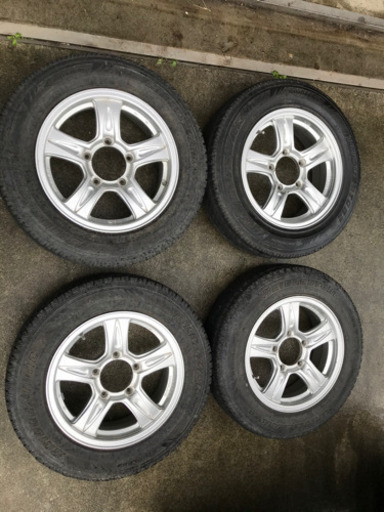 値下げしました、ジムニー用アルミホイール4本セット