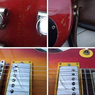 値下げ YAMAHA SL380 レスポール1970年代の古いギターの画像