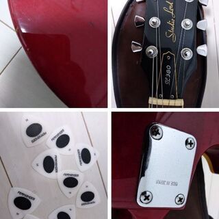 値下げ YAMAHA SL380 レスポール1970年代の古いギターの画像