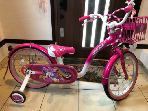 取引中　子供自転車　長く乗れる18インチ　工具不要でサドルチェンジ美品