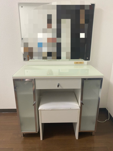 ドレッサー　化粧台　ホワイト　白