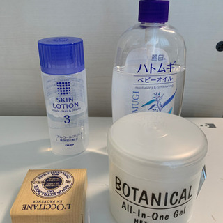 化粧水　ハトムギ　スキンローション　ロクシタン　石鹸