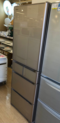 【12ヶ月安心保証付き】　HITACHI 5ドア冷蔵庫　2019年製
