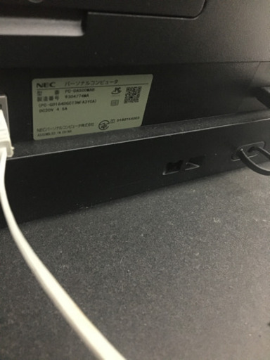 2019年秋購入　NECパソコン　PC-DA500MAB
