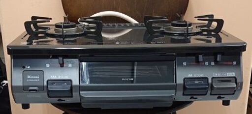 リンナイ　都市ガス　KGM64BK2L　左強火　U119