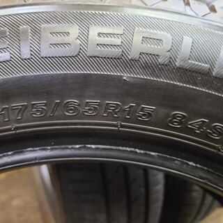 SEIBERLING SL101 175/65R15 15インチ 夏タイヤ 4本 2018年製 カローラフィールダー アクア ポルテ フィット等　(VTL392) クレジットカード QR決済可能の画像