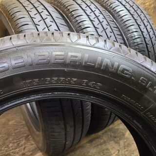 SEIBERLING SL101 175/65R15 15インチ 夏タイヤ 4本 2018年製 カローラフィールダー アクア ポルテ フィット等　(VTL392) クレジットカード QR決済可能の画像