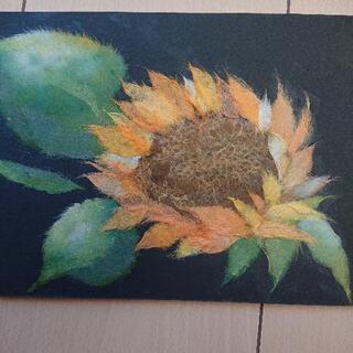 和紙 ちぎり絵  手作り 3点セットの画像