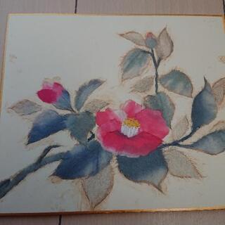 和紙 ちぎり絵  手作り 3点セットの画像