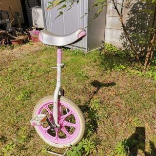 一輪車スタンド付き、16インチ、パンク