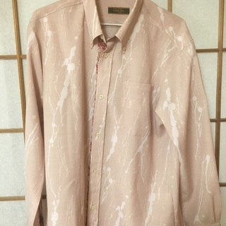 かりゆしウェア　メンズ　長袖シャツ　Ｌ　
