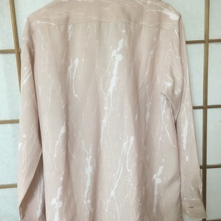 かりゆしウェア　メンズ　長袖シャツ　Ｌ　の画像