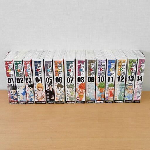 HUNTER×HUNTER ハンター×ハンター 01～14巻セット コンビニコミック アンコール重版 富樫義博 漫画 ジャンプ 集英社 札幌 西野
