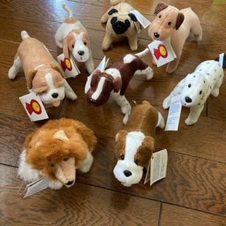 【無料】犬のぬいぐるみセット