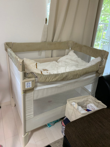 ベビーベット　ココネル　西川のベビーミニ布団つき！！